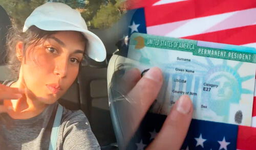 La experiencia migratoria puede ser complicada, pero con la asesoría adecuada es posible que consigan su Green Card en un tiempo relativamente corto. Foto: composición LR/TikTok/@maritz988