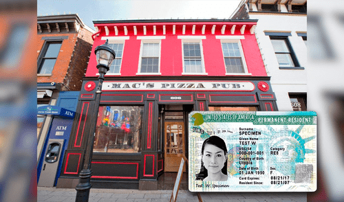 Green Card, Mac's Pizza Pub