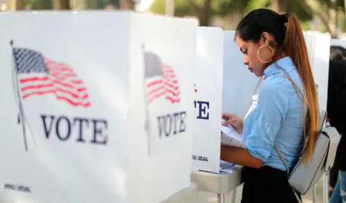 Las elecciones estatales son especialmente importantes para las comunidades latinas, ya que pueden impulsar cambios legislativos que impacten directamente en su vida diaria. Foto: France 24