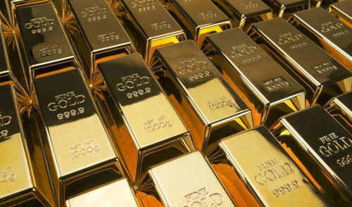 lingotes de oro