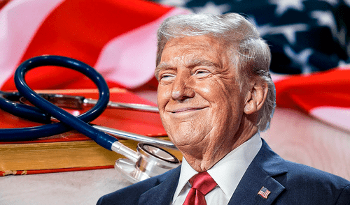 Donald Trump logró ganar las elecciones de Estados Unidos ante Kamala Harris. Foto: composición LR/difusión Donald Trump | Estados Unidos | programa Obamacare