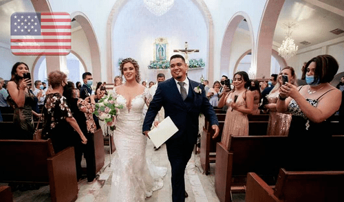 Estados Unidos, boda, inmigrantes
