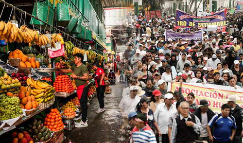 Mercado de Puente Piedra sobre paro nacional