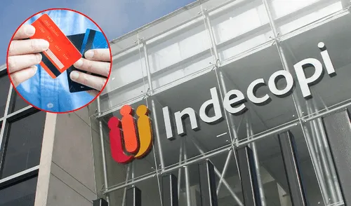 Sede Indecopi y tarjetas de crédito