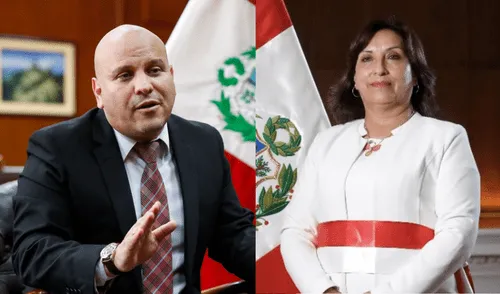 Alejandro Salas y Dina Boluarte.