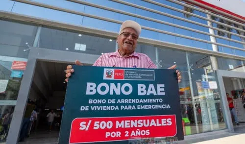 Hasta el tercer trimestre de 2024, el Ministerio de Vivienda, Construcción y Saneamiento ha entregado 2,742 Bonos de Arrendamiento de viviendas para Emergencias (BAE). Foto: Andina Hasta el tercer trimestre de 2024, el Ministerio de Vivienda, Construcción y Saneamiento ha entregado 2,742 Bonos de Arrendamiento de viviendas para Emergencias (BAE). Foto: Andina