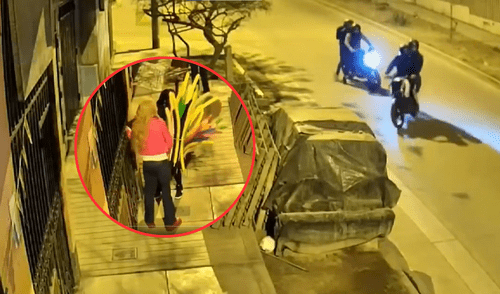 Sujetos aprovecharon la oscuridad de la zona para atacar a los jóvenes. Foto: Captura TVPerú Villa María del Triunfo