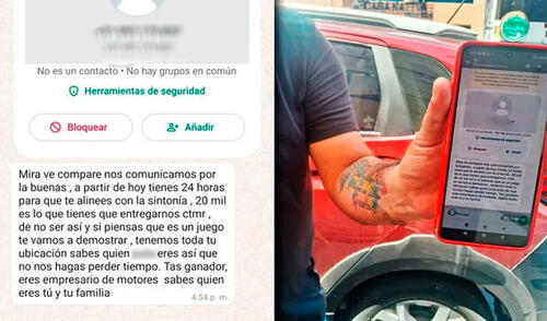 extorsionador de Iquitos