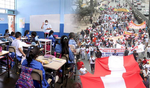 Paro nacional, clases suspendidas
