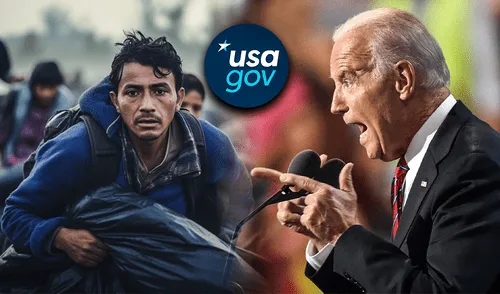 La deportación es la consecuencia que los inmigrantes mexicanos pueden causar si es que generan desorden público en USA. Foto: composición LR/Freepik/AFP El Gobierno de Estados Unidos