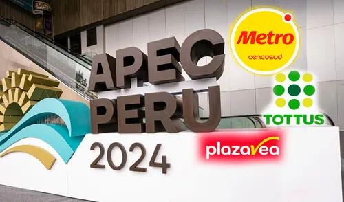 ¿Atenderán los supermercados durante el desarrollo del Foro APEC 2024? Foto: Composición LR/Andina. ¿Atenderán los supermercados durante el desarrollo del Foro APEC 2024?
