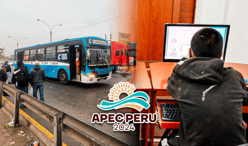 APEC Perú 2024, clases virtuales y plan de desvíos