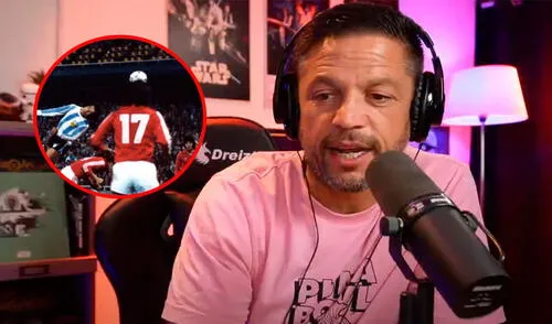 Pedro García tuvo duros comentarios contra Teófilo Cubillas. Foto: composición LR/captura de YouTube/'Doble punta'/difusión Pedro García tuvo duros comentarios contra Teófilo Cubillas.