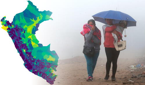 Senamhi emite alerta amarilla