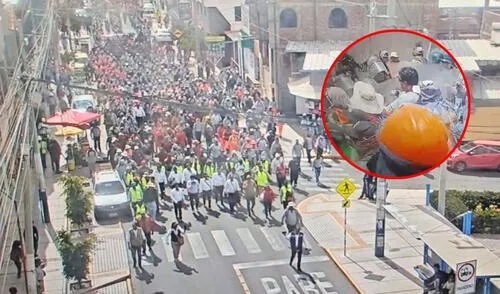 Protestas de obreros de construcción civil