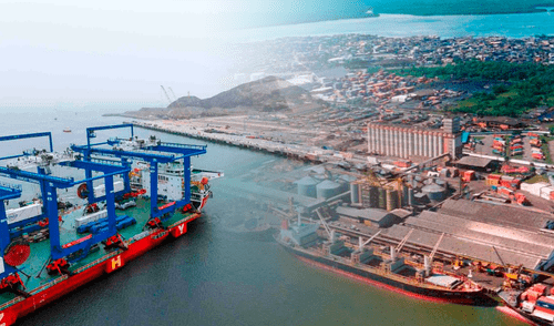 Puerto de Chancay y Puerto de Buenaventura. Foto: composición LR/Andina/Asociación Peruana de Agentes Maritimos Puerto de Chancay y Puerto de Buenaventura