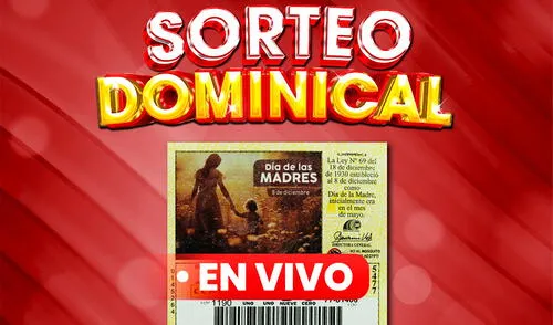 Resultados Sorteo Dominical HOY, 7 de diciembre