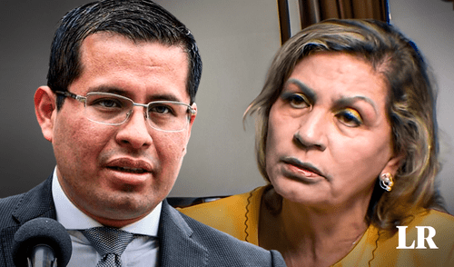 Benji Espinoza menciona que convenció a la fiscal Elizabeth Peralta de cumplir con la disposición del Poder Judicial. Foto: composición LR Benji Espinoza menciona que convenció a la fiscal Elizabeth Peralta de cumplir con la disposición del Poder Judicial.