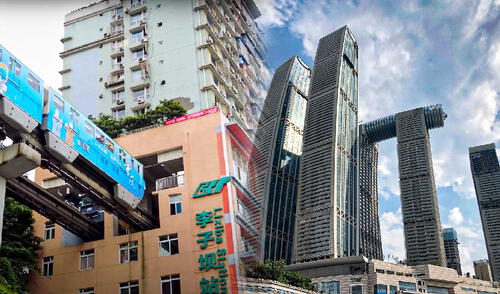 Chongqing, conocida como la ciudad más extravagante del mundo