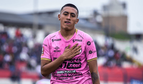 Fabrizio Roca llegó a ser convocado a la selección peruana en el 2023. Foto: Liga 1 Fabrizio Roca fichado por Juan Pablo II