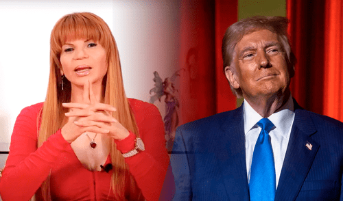 Mhoni Vidente realizó una predicción acerca del futuro de los inmigrantes en EE. UU. con el mandado de Trump. Foto: Composición LR Predicción de Mhoni Vidente respecto a Donald Trump