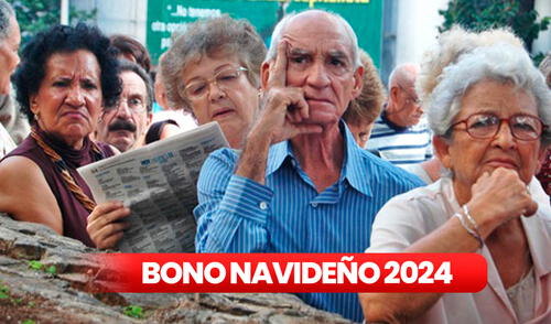 Bono Navideño para jubilados y pensionados 2024