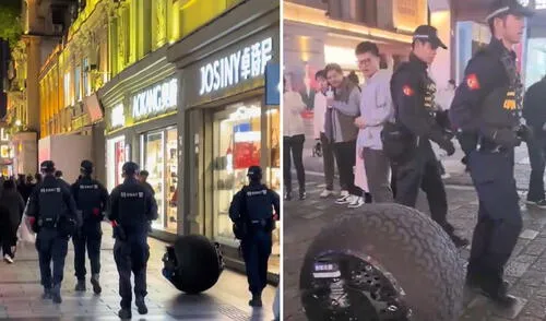 El RT-G es el robot policía esférico más avanzado de China