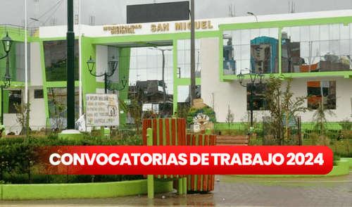 La Municipalidad de San Miguel lanza nueva oferta de trabajo. Foto: Composición LR/Difusión/Andina La Municipalidad de San Miguel lanza nueva oferta de trabajo. Foto: Composición LR/Difusión/Andina