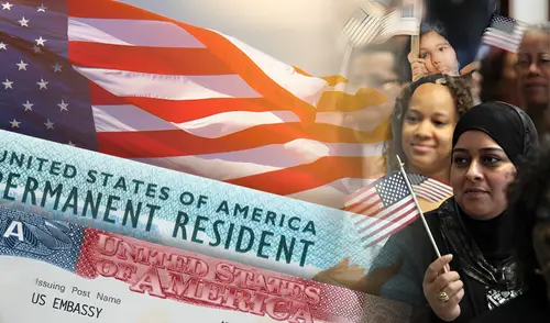 Estados Unidos ofrece una variedad de opciones legales para quienes buscan emigrar. Foto: composición LR/Getty Images Estados Unidos, inmigrantes, emigrar, Green Card, residencia permanente, USCIS, Donald Trump