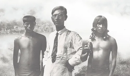Alfonso Graña en la Amazonía