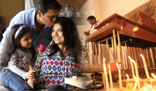 familiares ante el fallecimiento de una persona
