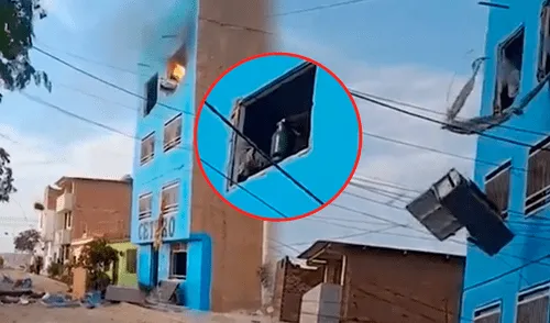 Alrededor de 20 internos fugaron del centro de rehabilitación tras denunciar presuntos maltratos/Composición LR/Foto: América TV Motín de internos en Centro de Rehabilitación contra las Drogas en Chiclayo