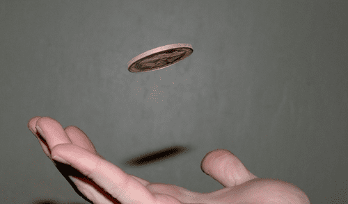 El lanzamiento de una moneda es una práctica popular para tomar decisiones al azar. Foto: Robbie Biller / Flickr El lanzamiento de una moneda es una práctica popular para tomar decisiones al azar. Foto: Robbie Biller / Flickr