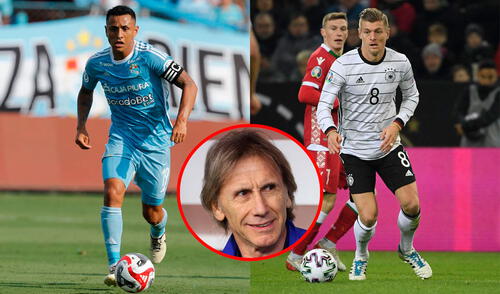 Ricardo Gareca destacó las virtudes de Yoshimar Yotún al compararlo con Toni Kroos. Foto: composición LR/Luis Jiménez/GLR/AFP Ricardo Gareca destacó las virtudes de Yoshimar Yotún al compararlo con Toni Kroos. Foto: composición LR/Luis Jiménez/GLR/AFP