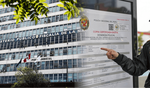 denuncia policial y sede del ministerio público