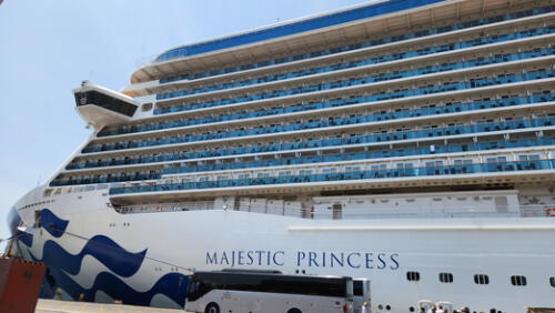 El crucero mas grande de la temporada. Foto: Difusión. callao, crucero, AMP Terminals Callao