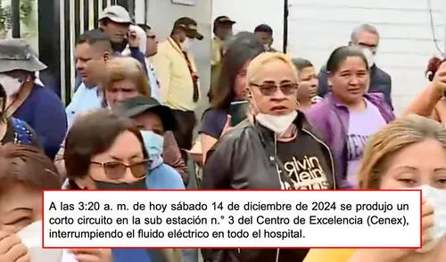 Imprevisto eléctrico en hospital fue solucionado alrededor de las 10 am.