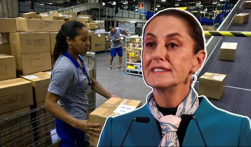 La presidenta de México, Claudia Sheinbaum, anunció un aumento del 12% en el salario mínimo para 2025. Foto: composición LR/ Claudia Sheinbaum / Claudia Sheinbaum, México, Estados Unidos, salario mínimo