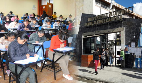 Examen de admisión UNDAC 2025