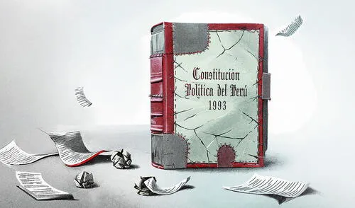 La Constitución de 1993 ha sido reformada en un 57.65 por ciento desde su entrada en vigencia. La Constitución de 1993 ha sido reformada en un 57.65 % desde su entrada en vigencia. Ilustración: Ricardo Cervera