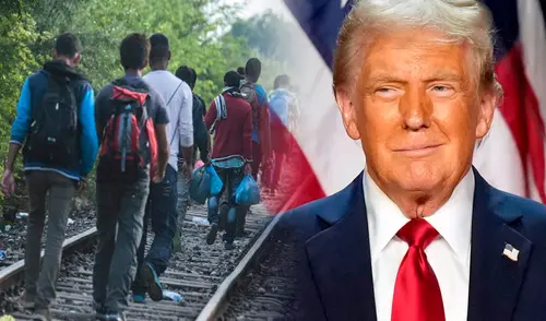 Donald Trump prometió llevar a cabo la mayor deportación de migrantes en la historia de Estados Unidos. Foto: composición LR/El País Donald Trump prometió llevar a cabo la mayor deportación de migrantes en la historia de Estados Unidos.