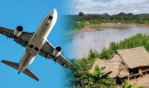 El programa de vuelos del MTC se encuentra dividido en tres paquetes que conectan diversas partes de la selva. Foto: composición LR/Andina vuelos a la selva