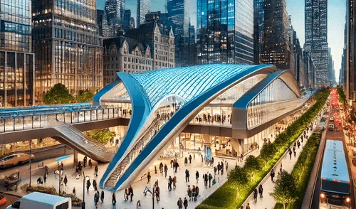 nueva york, manhattan, terminal midtown, estados unidos