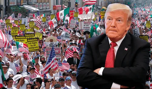 El regreso de Donald Trump a la presidencia en 2025 ha generado preocupación entre las comunidades inmigrantes ante posibles deportaciones masivas en Estados Unidos. Foto: Composición LR El regreso de Donald Trump a la presidencia en 2025 ha generado preocupación entre las comunidades inmigrantes ante posibles deportaciones masivas en Estados Unidos. Foto: Composición LR