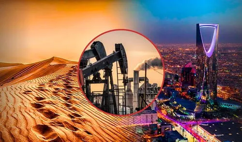 Sin ríos ni lluvias, este país abastece de agua a 40 millones gracias al petróleo: es una de las potencias económicas del mundo. Foto: composición LR/Expansión/Elnuevopaís/Países.net Arabia Saudita | país sin agua | petróleo