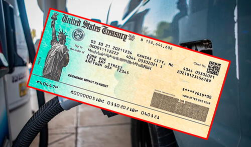 En Estados Unidos, se pueden encontrar diversos tipos de cheques de estímulo. Foto: composición LR/AFP En Estados Unidos, se pueden encontrar diversos tipos de cheques de estímulo.