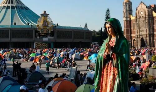 Carlos Slim Helú donó la Plaza Mariana a la Basílica de Guadalupe en 2011. Foto: composición LR/AFP. Carlos Slim Helú donó la Plaza Mariana a la Basílica de Guadalupe en 2011