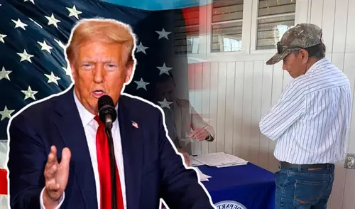 Durante su campaña presidencial, Donald Trump prometió deportar a miles de inmigrantes. Foto: Composición LR/MSN Inmigrantes en USA, Green Card para indocumentados en USA, Donald Trump