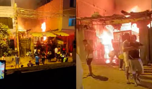 Incendio en carpintería de SMP acaba con la vida de un perrito guardián