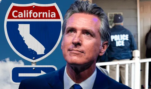 Descubre cómo la Propuesta 36 en California, firmada por Gavin Newsom, endurece los castigos por robos. Conoce sus principales medidas y el impacto en la seguridad pública. Foto: composición LR/AFP propuesta 36, california, estados unidos, gavin newsom